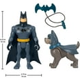 thumbnail image 4 of Fisher-Price DC League of Super-Pets Batman & Ace the Hound Poseable Figure Set, 3 Pieces, 4 of 6