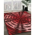 thumbnail image 3 of Ahgly Company Tapis Rectangulaire Lavable en Machine Intérieur Transitionnel Rouge Foncé, 8 Pieds x 12 Pieds, 3 of 7