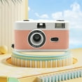thumbnail image 2 of COFEST 35MM Retro Film Camera with Built-in Flash, Reusable for HD Gift, Easy-to-Use and Portable Design (Film & Battery Not Included) Orange, 2 of 9