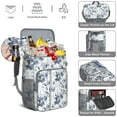 thumbnail image 5 of Travel Cooler Bag - Pioneer Flower Floral Print Pattern Camping Beer Cooler Backpack with Bottle Opener- Waterproof Insulated Picnic Backpacks - Cooler Bag for Beach, 5 of 6