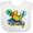 AA-White, variant on Inktastic Ducky 1st Birthday Boys or Girls Baby Bib