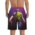 thumbnail image 4 of Goosebumps Mens Swim Trunks Quick Dry Board Shorts with Mesh Lining Beach Shorts Swimwear Bathing Suits, 4 of 7