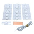 thumbnail image 1 of Paquete de 20/50 de Lámpara SMD de 3/6 Filtro de Lente óptica para Reparación - 50pcs 3V with 2m Cable 50 piezas 3 cable de 2 m Macarena luz de fondo de tv, 1 of 8