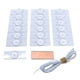 thumbnail image 1 of Paquete de 20/50 de Lámpara SMD de 3/6 Filtro de Lente óptica para Reparación - 50pcs 3V with 2m Cable 50 piezas 3 cable de 2 m Macarena luz de fondo de tv, 1 of 8
