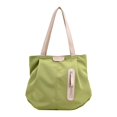 thumbnail image 2 of Bolso de hombro para mujer, moderno bolso de verano con cremallera, ligero, bolso de mano para mujer Verde, 2 of 9