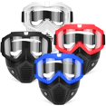 thumbnail image 1 of Máscaras removibles POKONBOY Tactical con gafas para Nerf Rival, 1 of 7