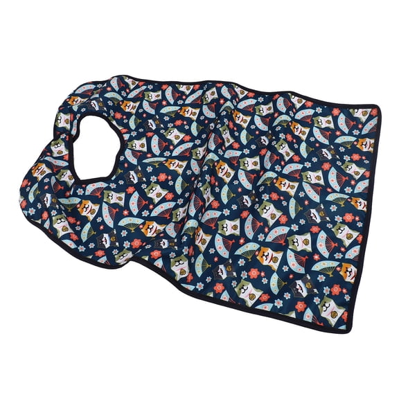 YAHHU Adult Bib for Elderly – Soft, Breathable, Splash‑Proof, Reusable, Washable Eating Clothing Protector, Small Size