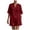 Wine_Hbxar, variant on ZIXKCGDSE Women 2 Piece Linen Short Sets V Neck Pullover Shirt and Shorts Summer Outfits Size M