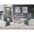 thumbnail image 5 of Miekor Furniture Caroline Grey Dinng Table 32228, 5 of 6