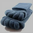 thumbnail image 6 of 3 Pairs Yoga Sport Gym Five Toe Separator Socks Foot Alignment Pain Massage Toeless Socks, 6 of 9