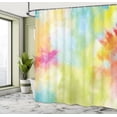 thumbnail image 5 of Ambesonne Colorful Shower Curtain, Cloudy Milky Way Boho, 69"Wx75"L, Multicolor, 5 of 5