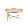 thumbnail image 3 of Mesa Casafoyer Mithea redonda de madera de roble dorado, 3 of 3