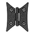 thumbnail image 3 of Acorn RJ1BQ Flush Rough Iron Surface Mount Butterfly Cabinet Hinge, 3 of 3