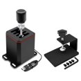 thumbnail image 3 of PC USB H Gear Shifter with Bracket for G27 G29 G25 for T300RS/GT for Simulation Racing Game, 3 of 5