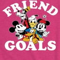 thumbnail image 3 of Mickey & Friends - Mickey And Friends Friend Goals - Toddler And Youth Girls Short Sleeve Graphic T-Shirt, 3 of 5