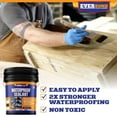 thumbnail image 5 of Waterproof Sealant - All Surface Leak Repair Indoor and Outdoor Waterproof Coating, Water-Based, Easy to Apply, Original Black, 1 Gallon, 5 of 6