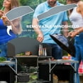 thumbnail image 4 of Outsunny Folding Camping Kitchen Table with Windshield, Aluminum Frame, 4 of 10