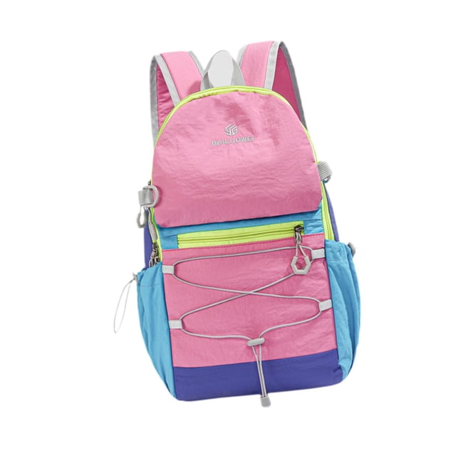 harper Sac à Dos Décontracté Sac à Dos de Randonnée Portable pour Hommes Femmes Courts Voyages Voyage Rose