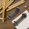 thumbnail image 1 of OUNONA 4Ud Tornillo Doble Acero Carbono Negro Para Uso En Automóviles Y, 1 of 8