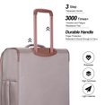 thumbnail image 4 of Travelhouse 3 Piece Luggage Set Softside Expandable Lightweight Suitcase with Spinner Wheels.(Khaki), 4 of 10