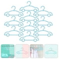 thumbnail image 6 of Raindrops  10 PCS Baby Hanger Clothes Hanging Rack Shirt Hangers Clothing Child Blue, 6 of 8