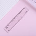 thumbnail image 2 of Wefuesd Plastic Straight Edge Ruler, 6 in, Clear, 2 of 9