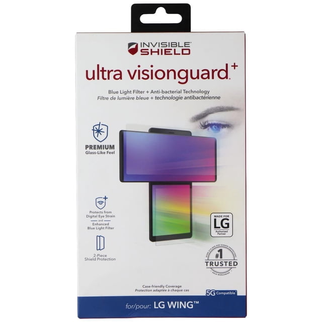 Protector de Pantalla ZAGG Ultra VisionGuard+ para LG Wing