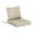 Khaki, variant on Aoodor Outdoor Chair Cushions Set, 21"x21", Water Resistant Patio Furniture Deep Seat Cushions with Handle & Adjustable Straps, Gray