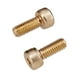 thumbnail image 5 of 6 Uds Tornillos Hexagonales Tuerca de Bloqueo Trémolo Puente Sillines para Guitarra Eléctrica oro, 5 of 6