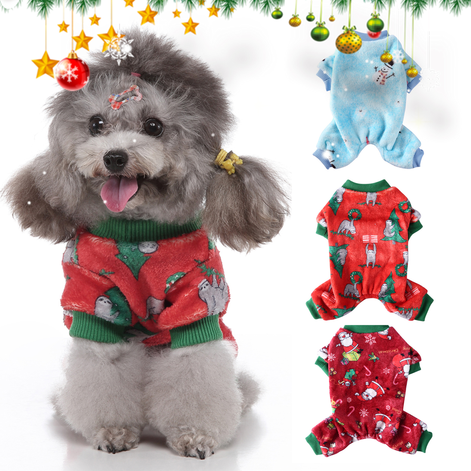 Naturegr Pet Shirt Floral Printing Comfortable Soft Adorable Round