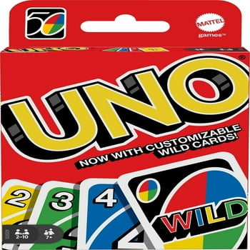 UNO Card Game for Kids, Adults & Game Night, Original Game of Matching Colors & Numbers