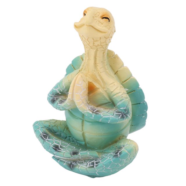 Summer Meditating Sea Turtle Decor,Sea Turtle Yoga Figurine Spring Garden Turtle Craft Resin Handicraft Decoration Dependable Performance