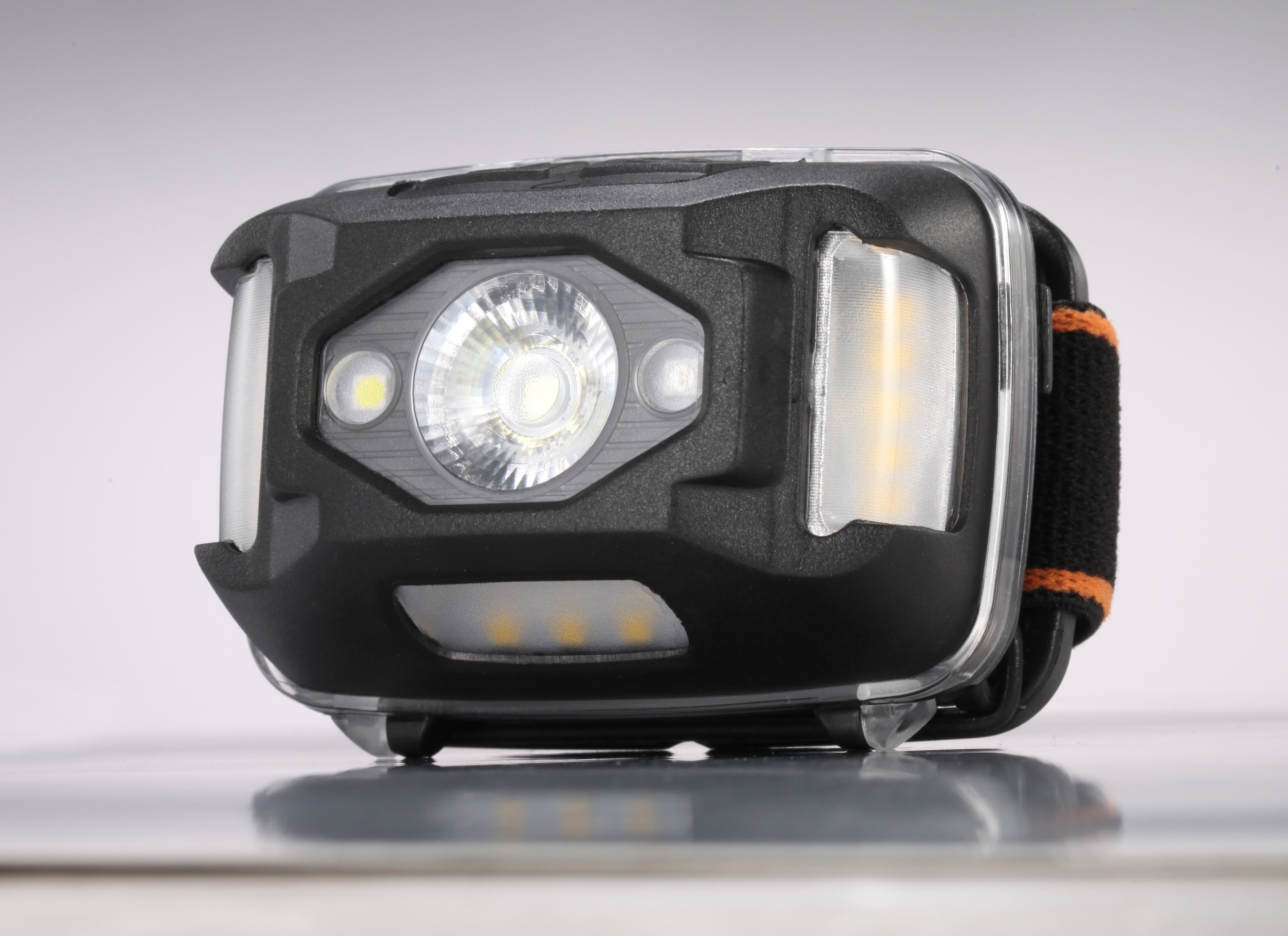 waterproof LED work light headworn  with or without BATTERIES 