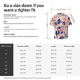 thumbnail image 5 of Balery Abstract Leopard Print Camisa Casual de Manga Corta con Botones para Hombre, Texturizada, Estilo Cubano, para Playa, Verano-4X-Large, 5 of 5