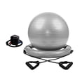 thumbnail image 3 of de silla con pelota de Yoga, pelota para hacer ejercicio, suministros de 25,59 pulgadas de diámetro con Base de anillo inflable, pelota de, 3 of 8
