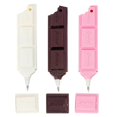 thumbnail image 1 of 3pcs Cartoon Chocolate Shaped Ballpoint Pens for School Supplies, Fun Office Accessories with Playful Design for Writing and Desk Decoration, 1 of 5
