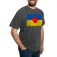 thumbnail image 4 of CafePress - National Flag Of ??????? / Ukraine High Qu T Shirt - Mens Comfort Colors Shirt, 4 of 5
