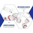 thumbnail image 3 of WHAMVOX Décoration de Chambre de Baseball Multi Thème de Baseball 1 Ensemble, 3 of 8