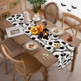 thumbnail image 6 of Halloween Table Runner, Christmas Table Runner,Xmas Seasonal Fall Gothic Skull Christmas Table Cloth Halloween Decorations for Home Kitchen Dining Party Decor (13x72 Inch), 6 of 6