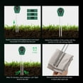 thumbnail image 3 of Soil Meter, 3-in-1 Plant Moisture Light PH Tester for Gardening, Farming Indoor & Outdoor Use, No Batteries Needed, 2 Pack, Green, 3 of 7