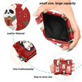 thumbnail image 2 of PU Leather Coin Purse Wallet Compact Water-Resistant Card Cases Money Organizers Cute Christmas Animals, 2 of 7