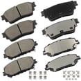 thumbnail image 4 of AUTOMUTO Brake Pads Front Rear 8PCS D2375-9603 D2391-9441 Fit For 2021-2023 For Nissan For Rogue, 4 of 5