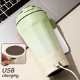 thumbnail image 6 of KYFIU Self Stirring Mug, Automatic Magnetic Mixing Cup, Rechargeable Coffee Mug for Office/Kitchen/Travel/Home/Coffee/Tea/Hot Chocolate/Milk, Green, 6 of 8