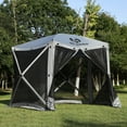 thumbnail image 4 of Mcombo 5-Sided Gazebo Portable Pop Up Tent Canopy, Shelter Hub Screen Tent for Outdoor Party (5-7 Persons), 1024-5PC, 4 of 8