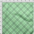 thumbnail image 4 of oneOone Polyester Spandex Sea Green Fabric Plaid Dress Material Fabric Print Fabric By The Yard 56 Inch Wide, 4 of 4
