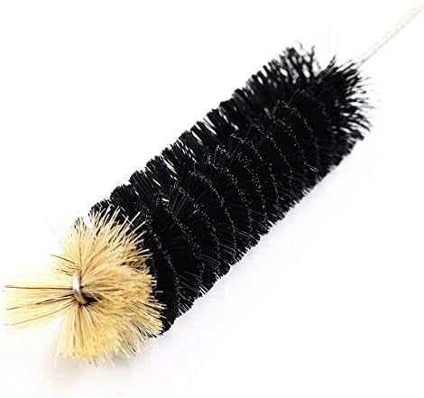 Long Bottle Brush, 17 in Bendable Cleaner Brushes for Cleaning Neck Beer Bottles, Wine, Baby Bottles, Water Bottles, Tumblers, Flask, Bird Feeder, Vase and Brewing Pipes Brush+Bottle Brush/2Pack