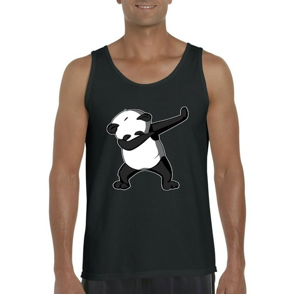 Artix - Men's Tank Top for Men, up to Men Size 3XL - Dancing Panda