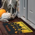 thumbnail image 7 of Halloween Non-Slip Doormat, Witch and Pumpkin Pattern Soft Decorative Rugs for Front Door Bathroom Bedroom, Halloween and Thanksgiving, 7 of 7
