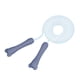 thumbnail image 1 of Cuerda de saltar para entrenamiento de fitness, ajustable con asas esmeriladas Azul, 1 of 8