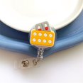 thumbnail image 5 of ID Card Holder Nurse Badge Reel Chest Card Work Card Retractable Badge Holder Exhibition Card Name Tag Easy Pull Buckle 2, 5 of 5